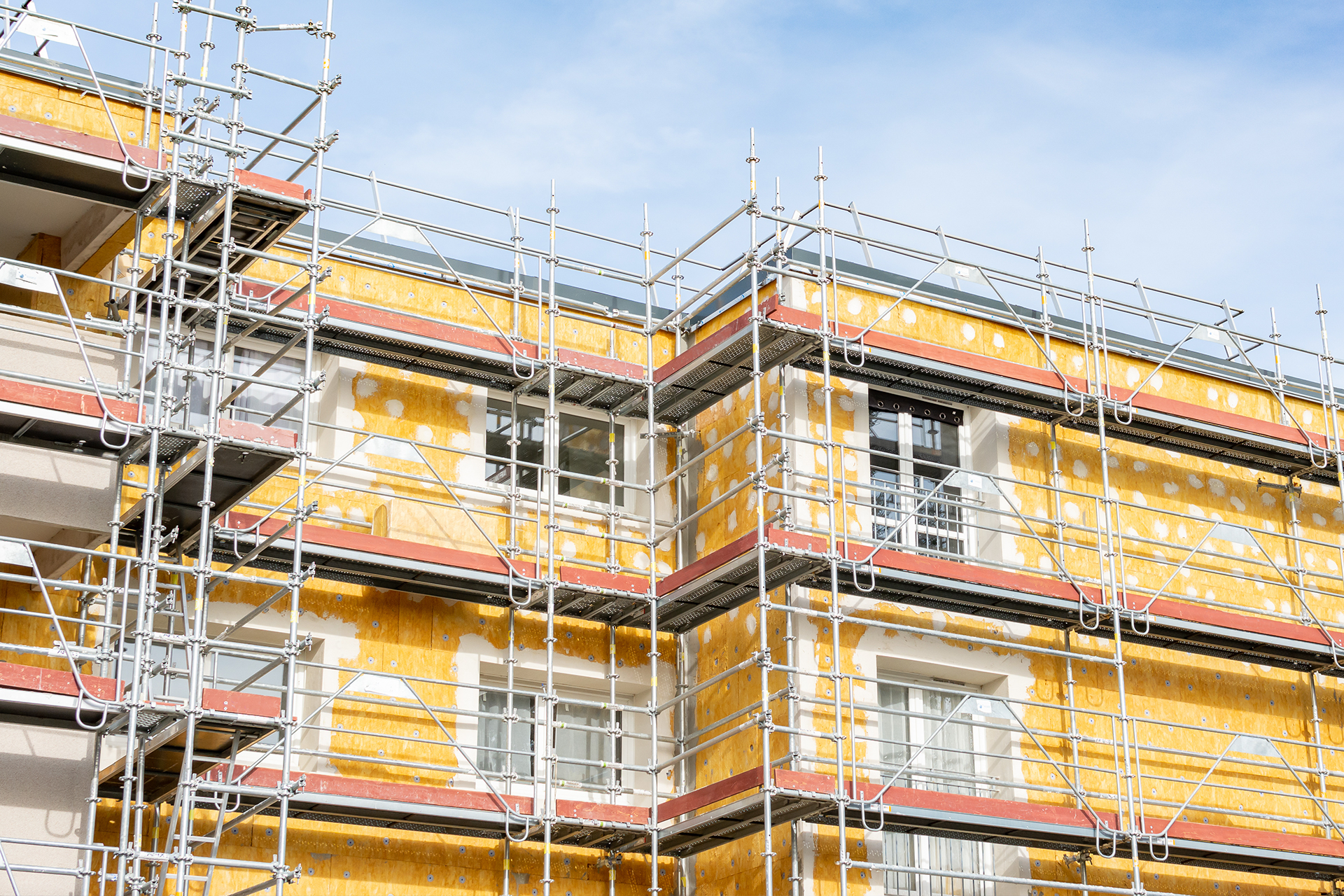 Sanierung Außenfassade - Bau&shy;services Sanierung