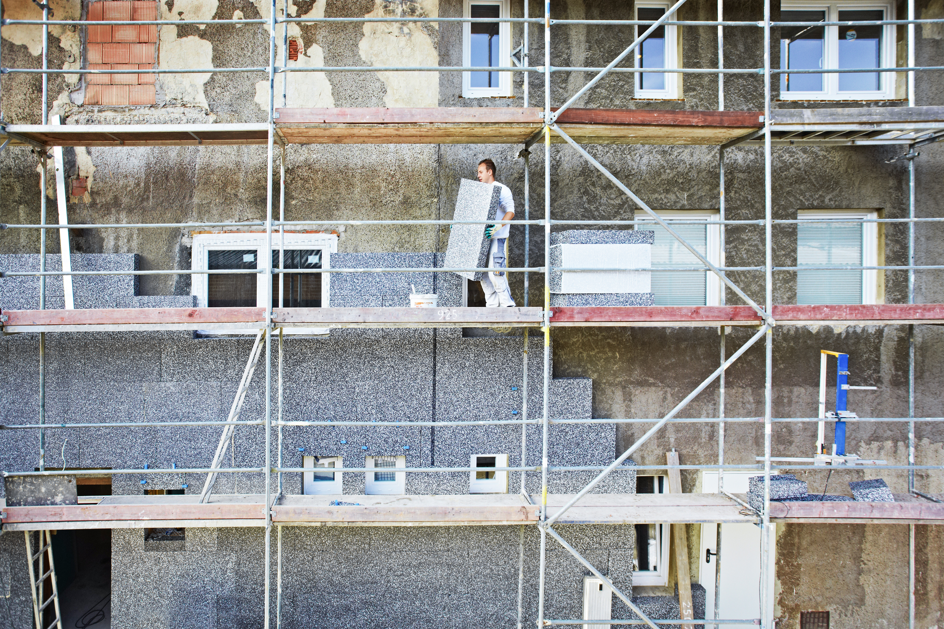 thermisch-energetische Sanierung - Fassadenerneuerung