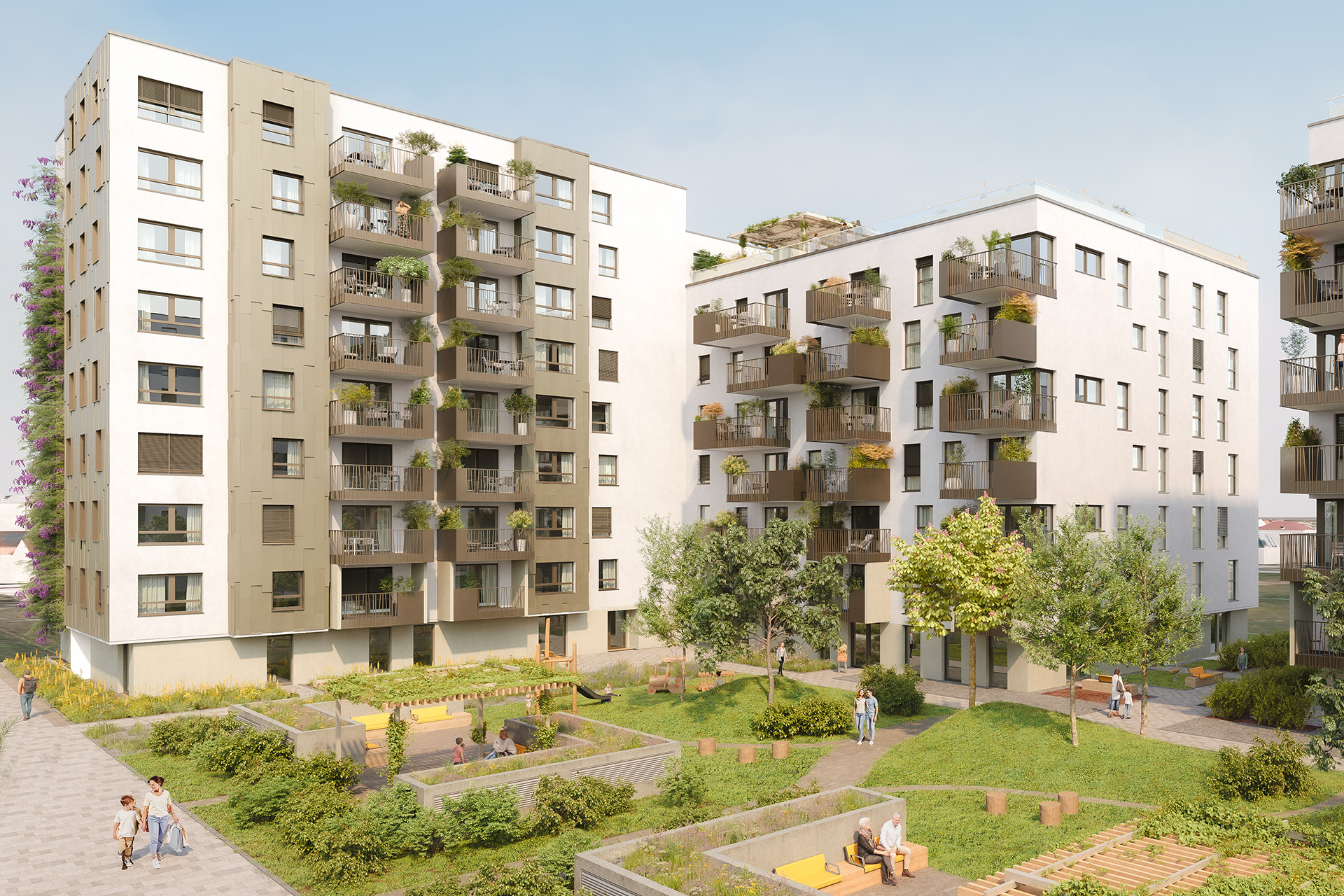 Neubau THE HOHM 7, Wohnprojekt 1230 Wien