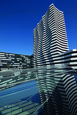 Der Leopoldtower - Hoch hinaus in der Leopoldau