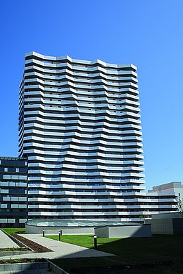 Der Leopoldtower - Hoch hinaus in der Leopoldau